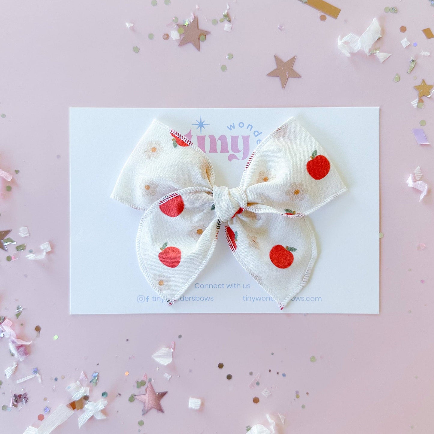 Daisies and Apples Hairbows