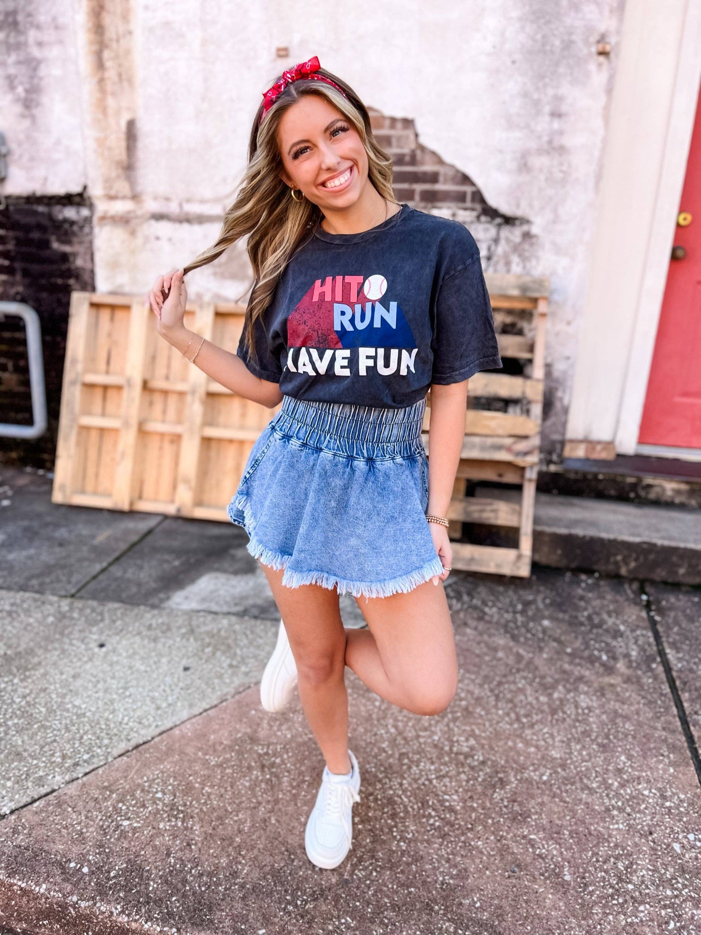 Graphic Tee | Hit Run Have Fun