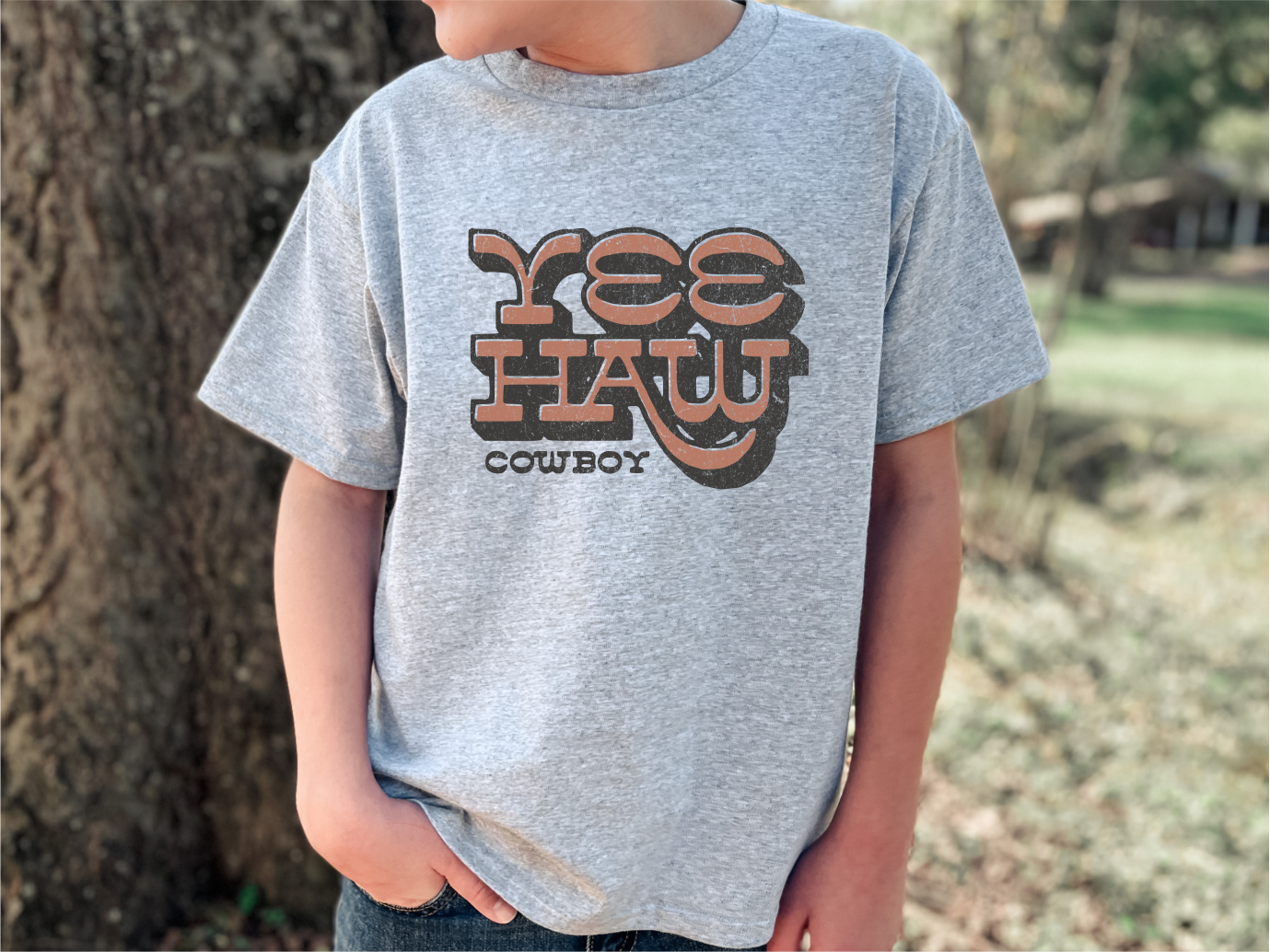 Graphic Tee | Yee Haw Cowboy