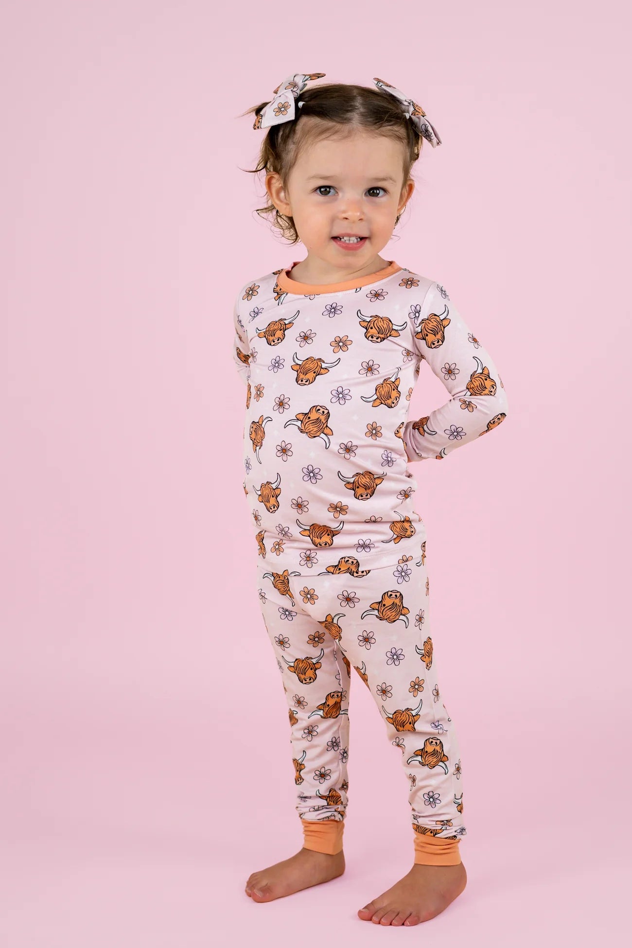 Highland Cutie Bamboo Pajamas