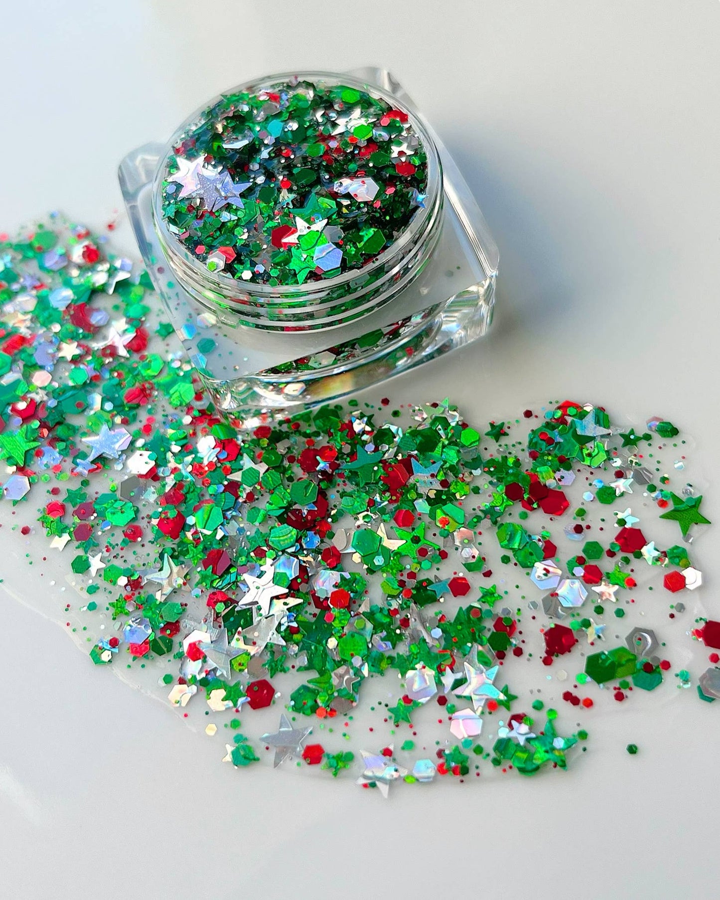 Christmas Spirit Glitter Gel