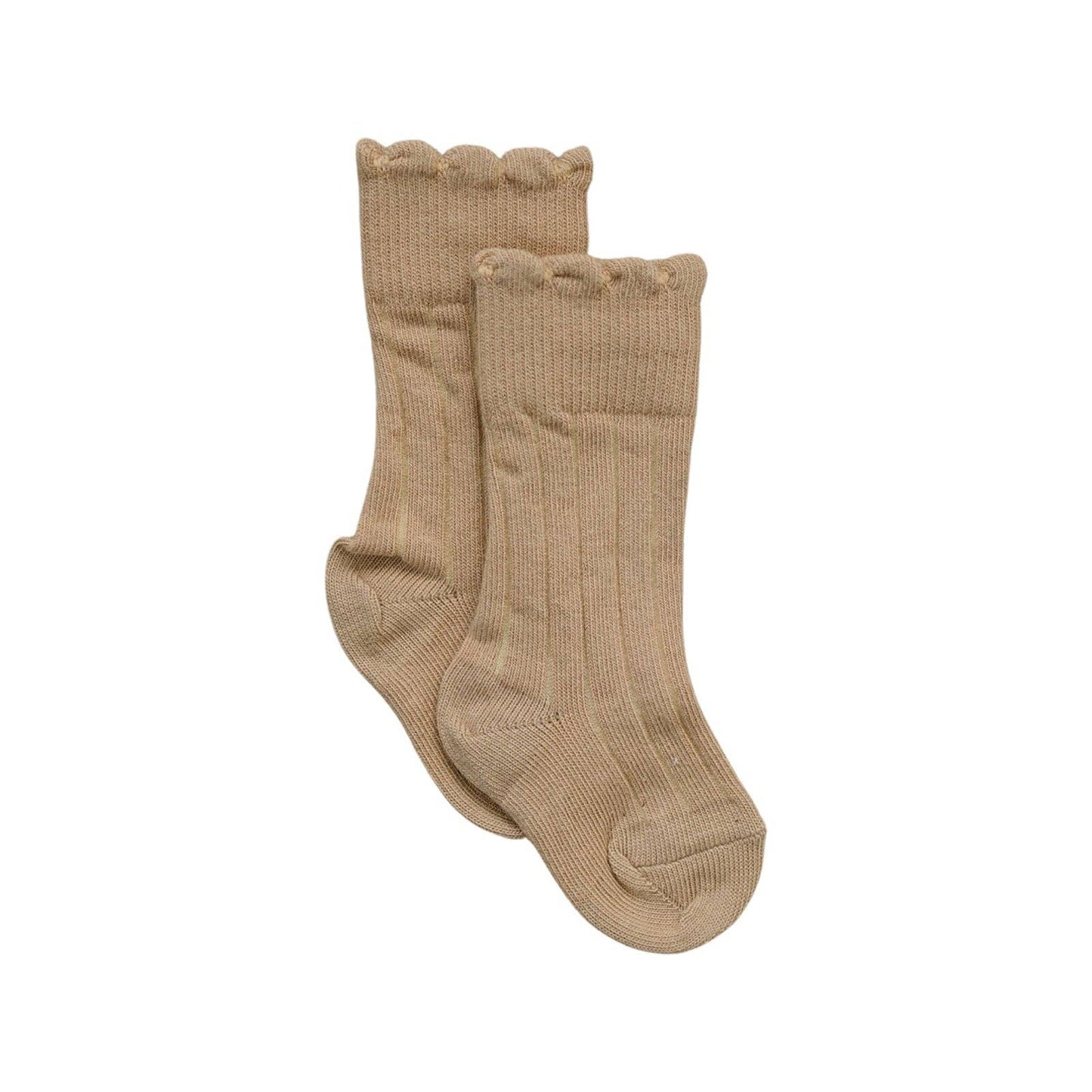 The Olivia Knee High Socks | Sand