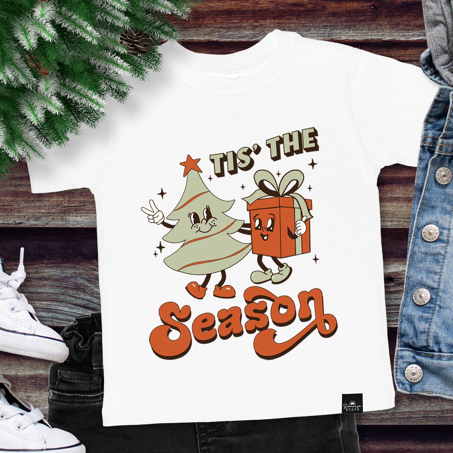 Tis the Season Vintage Christmas T-Shirt
