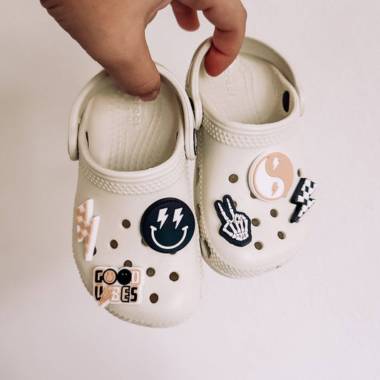 Good Vibes Croc Charms