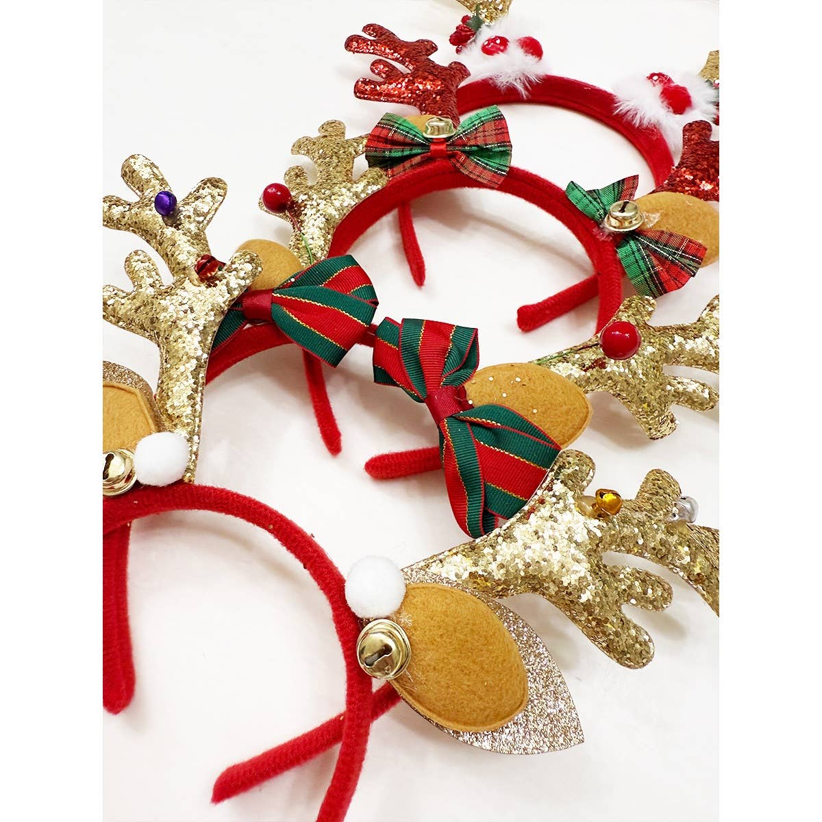 Sparkling Deer Antlers Sequins Headband