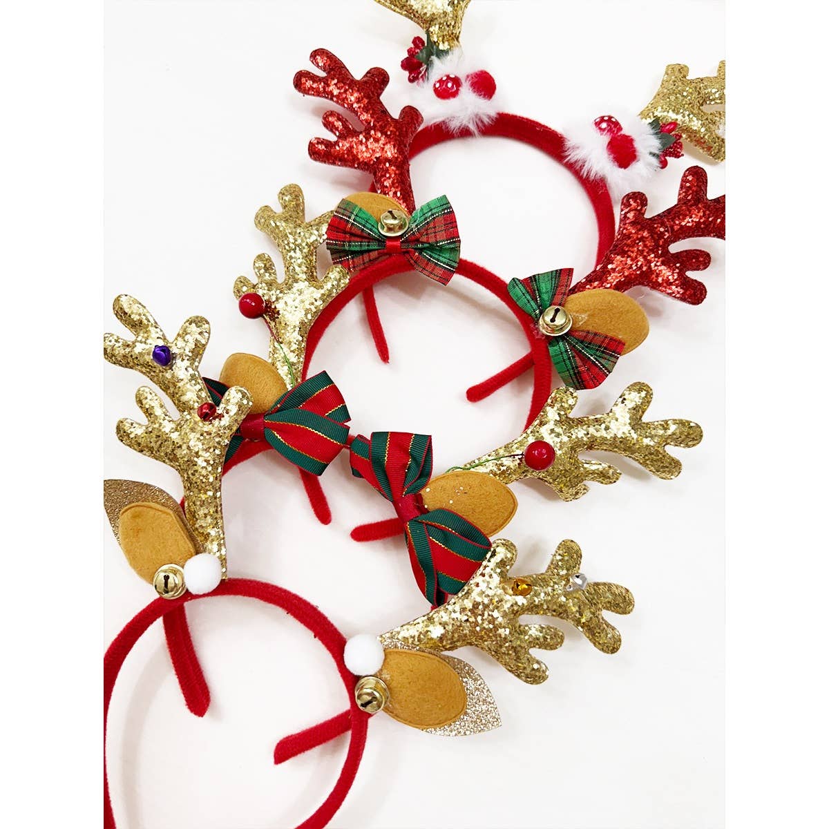 Sparkling Deer Antlers Sequins Headband