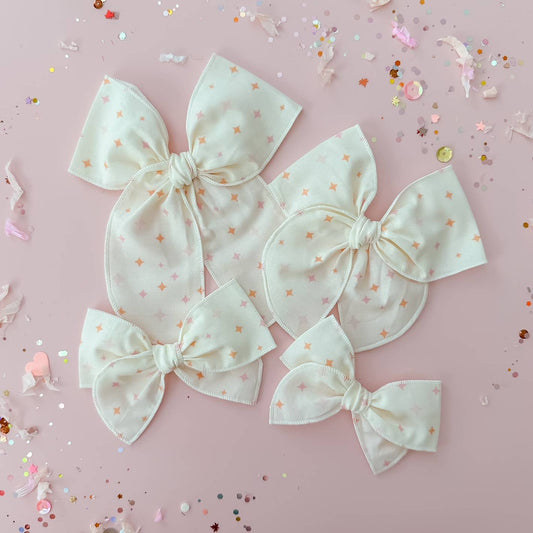 Fall Stars Hair Bow