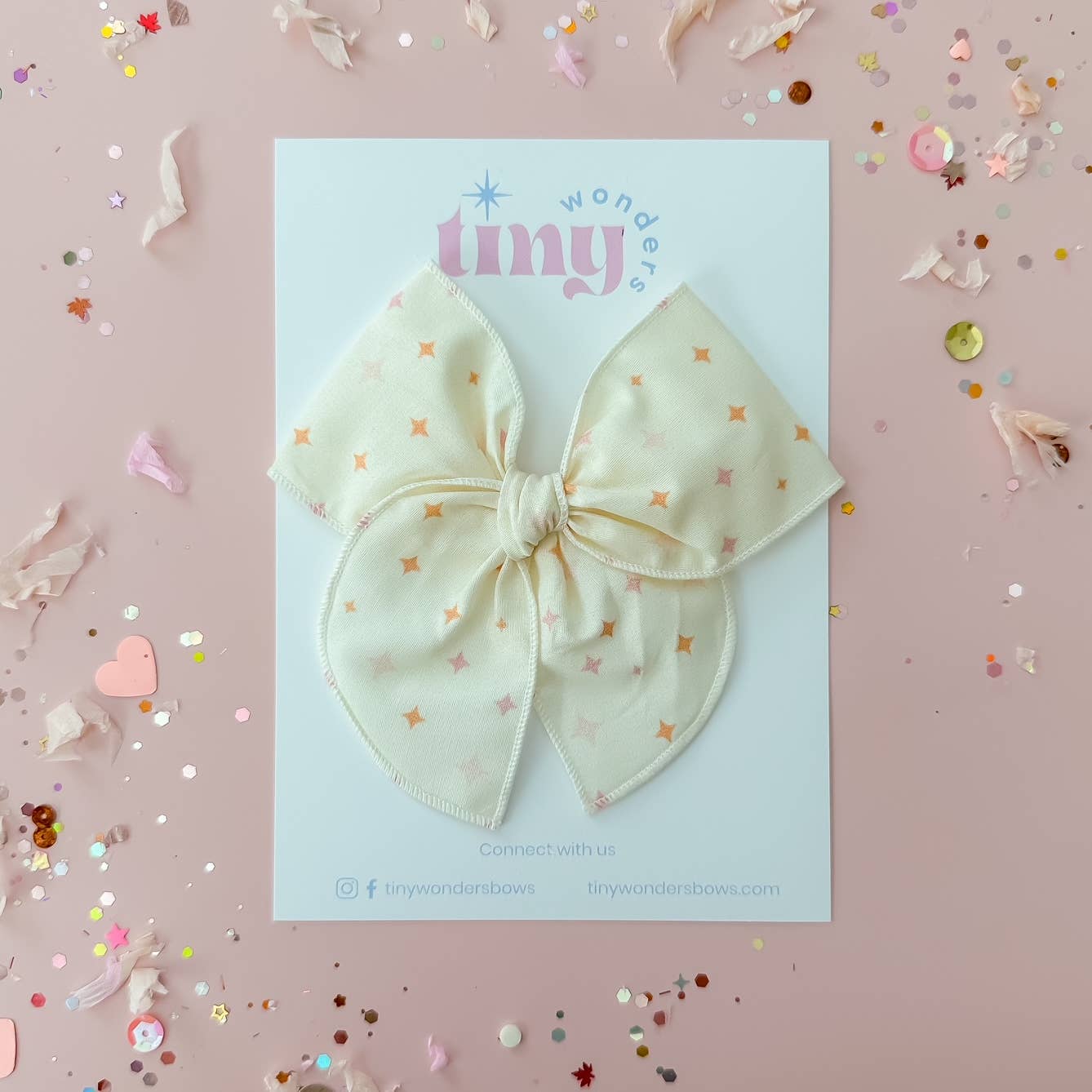 Fall Stars Hair Bow