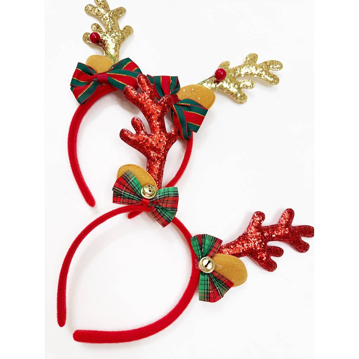 Sparkling Deer Antlers Sequins Headband