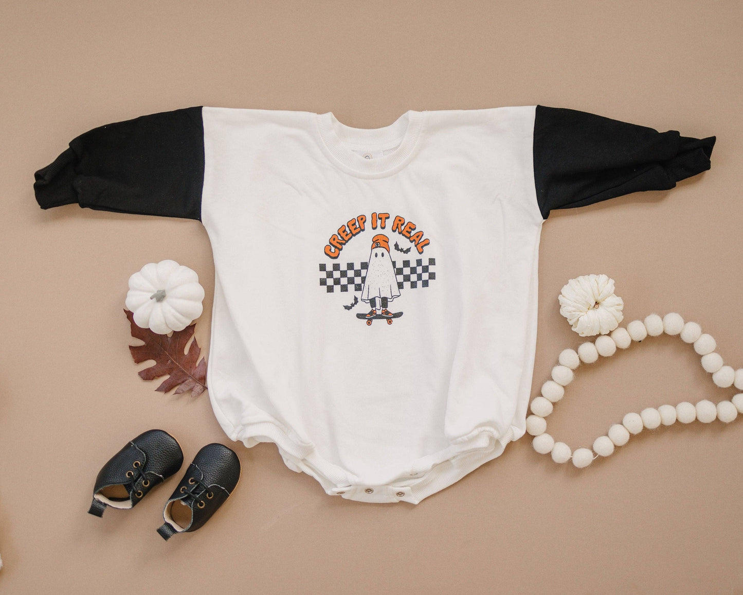 Creep It Real | Sweatshirt Romper