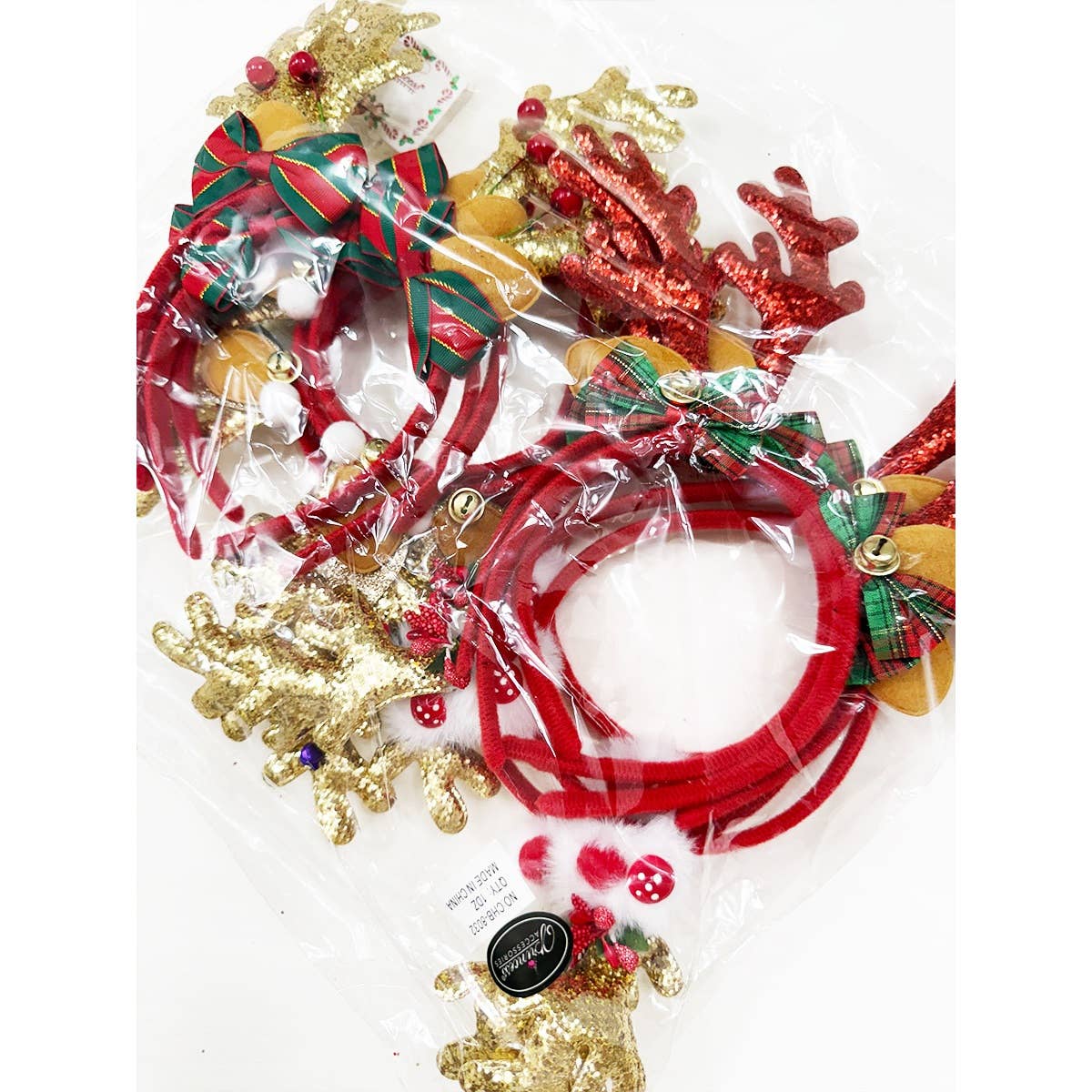 Sparkling Deer Antlers Sequins Headband